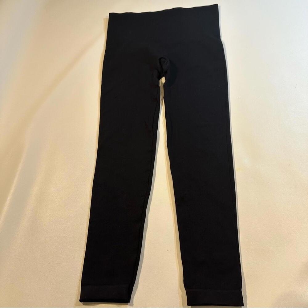 SPANX Size L Black‎ Nylon & Elastane Daywear Leggings